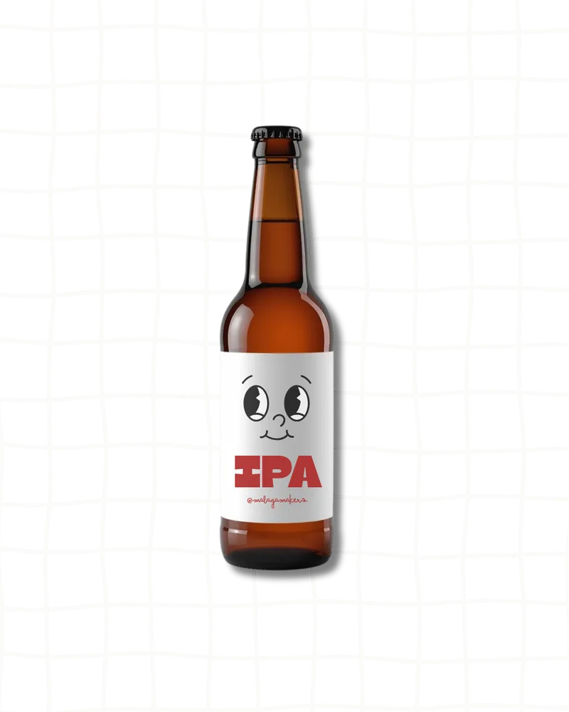 Craft beer label