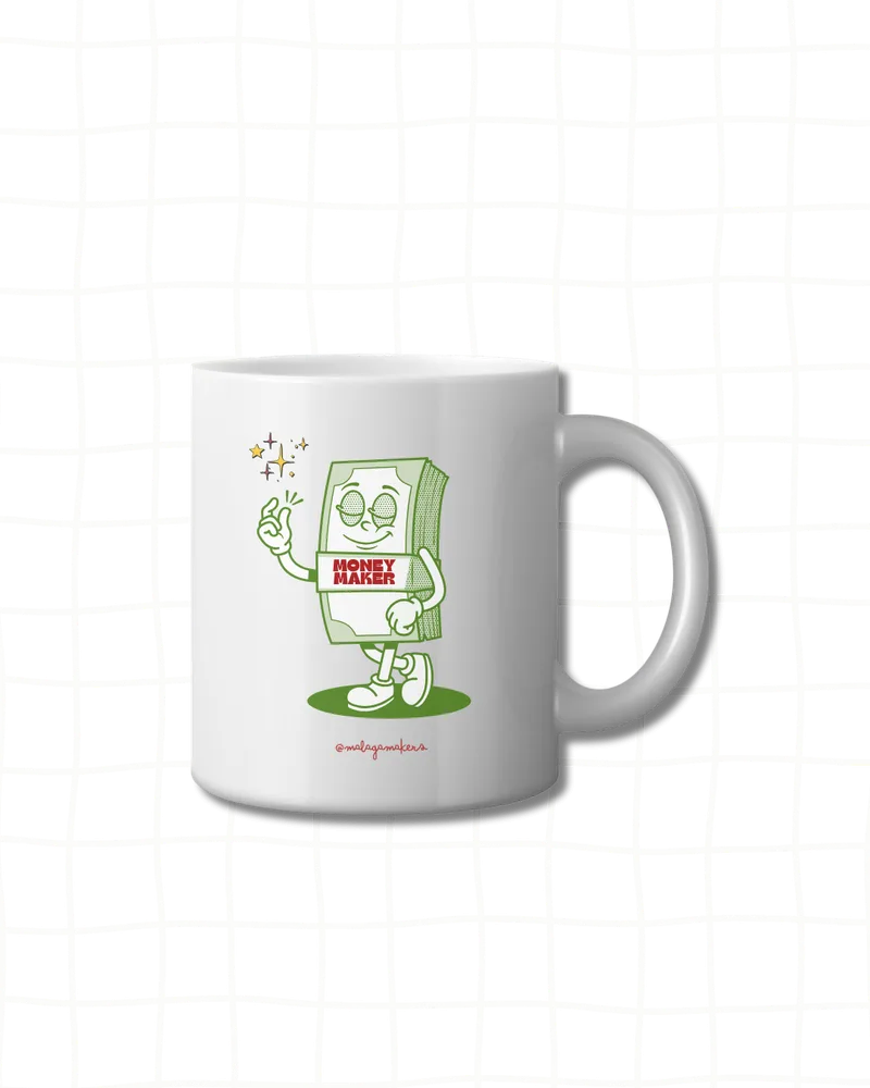 Mug with original illustration